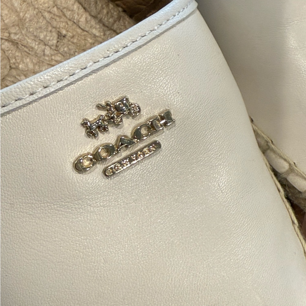 Coach Women's Tan Espadrille Flats - Picture 4 of 10